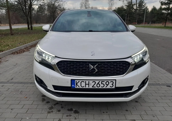 Citroen DS4 cena 43900 przebieg: 158000, rok produkcji 2017 z Chrzanów małe 781